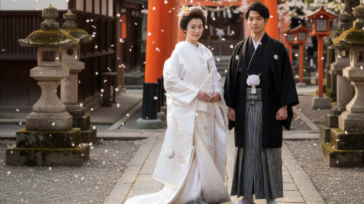 cérémonie japonaise en kimono