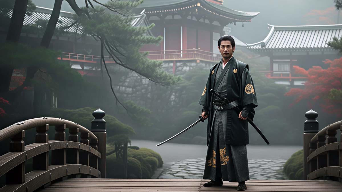 Kimono SamouraĂŻ du Japon, symbole dâhonneur et dâĂ©lĂ©gance Ă©ternelle