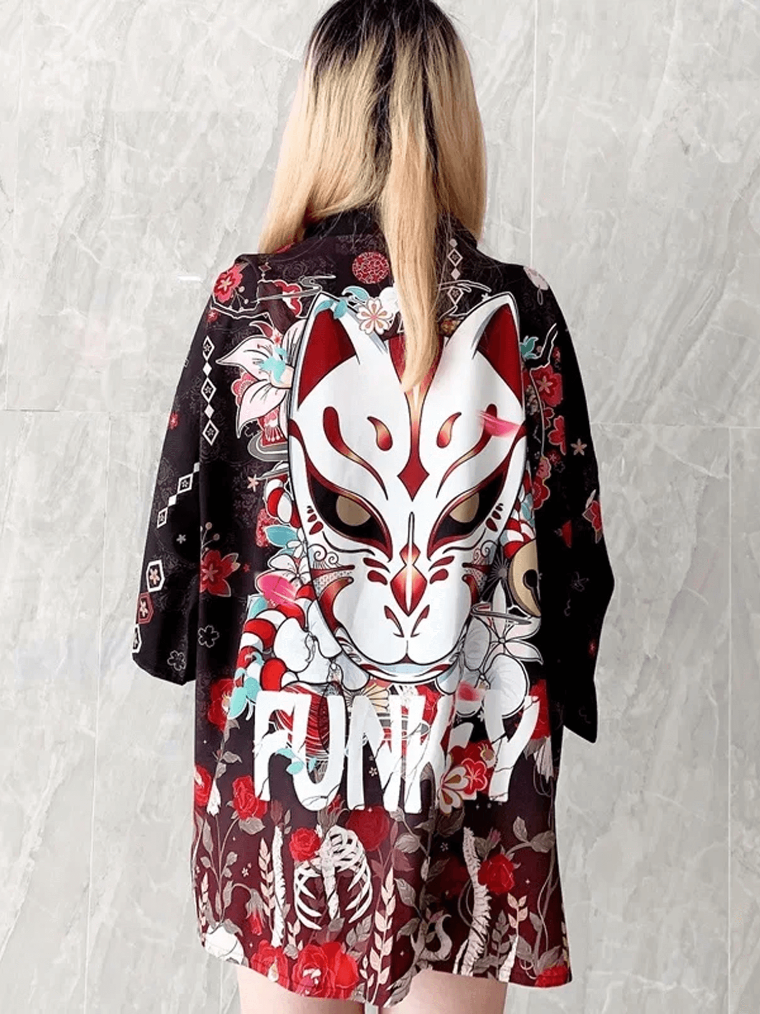 Veste Kimono Kitsune