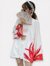 kimono élégant avec motif phénix