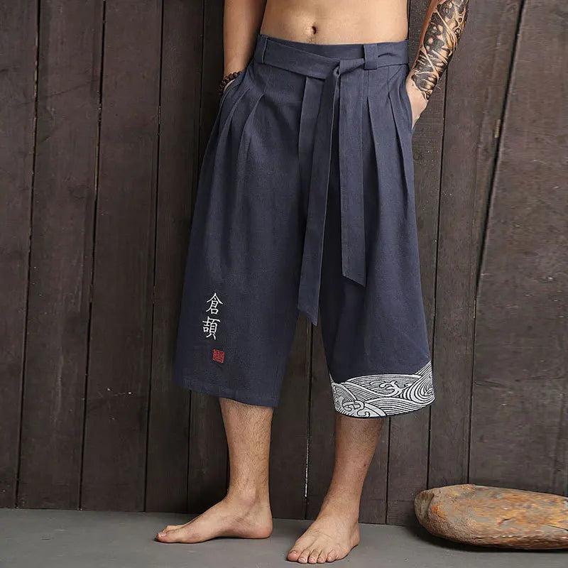pantalon Taro style asiatique