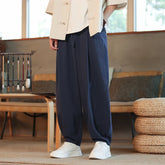 pantalon casual japonais en coton