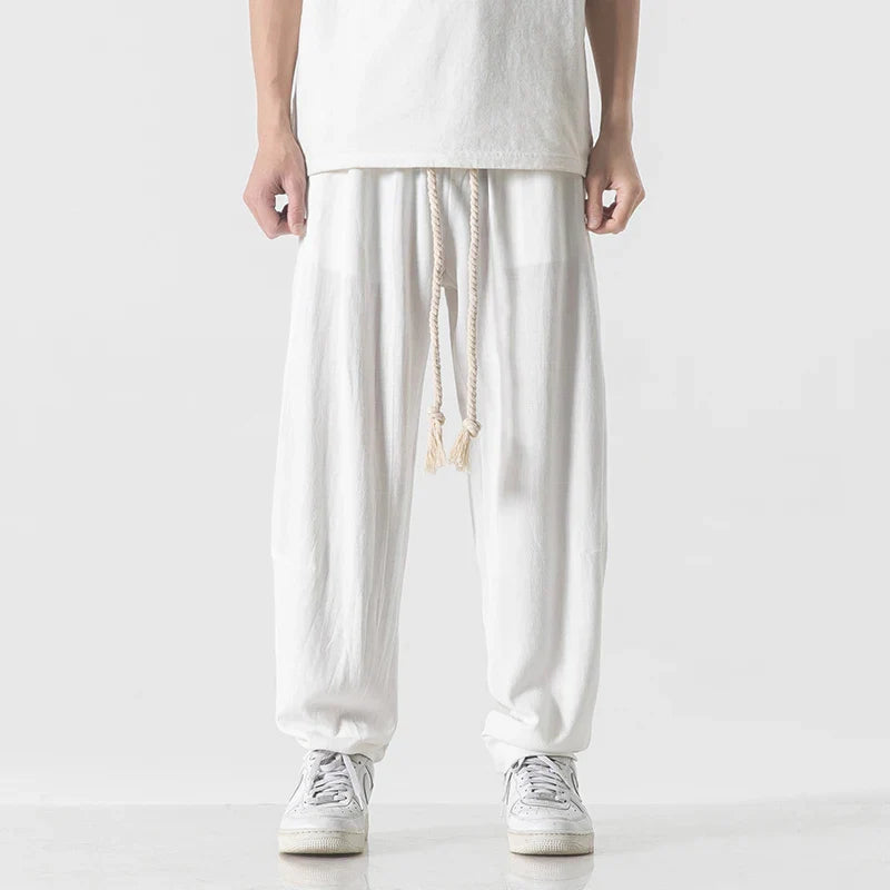 Pantalon Homme Japonais | Natsu blanc