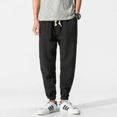 pantalon japonais en tissu léger