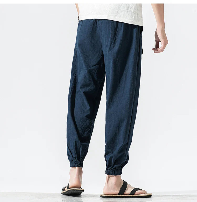 pantalon ample inspiré de la mode japonaise