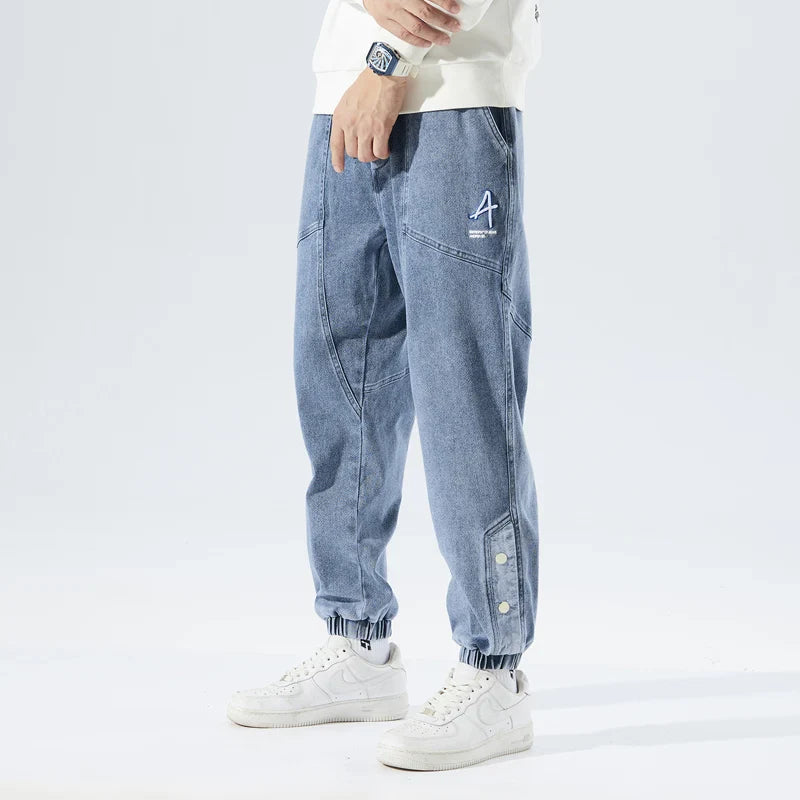 Pantalon Léger En Denim Japonais
