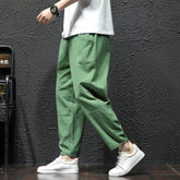 Pantalon D'été Japonais En Coton