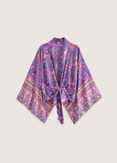 Kimono Fleuri Court Violet