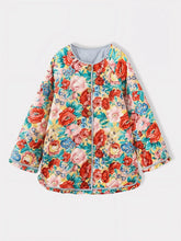 Veste Kimono Matelassée Florale |Hana Quilt - vue de côté