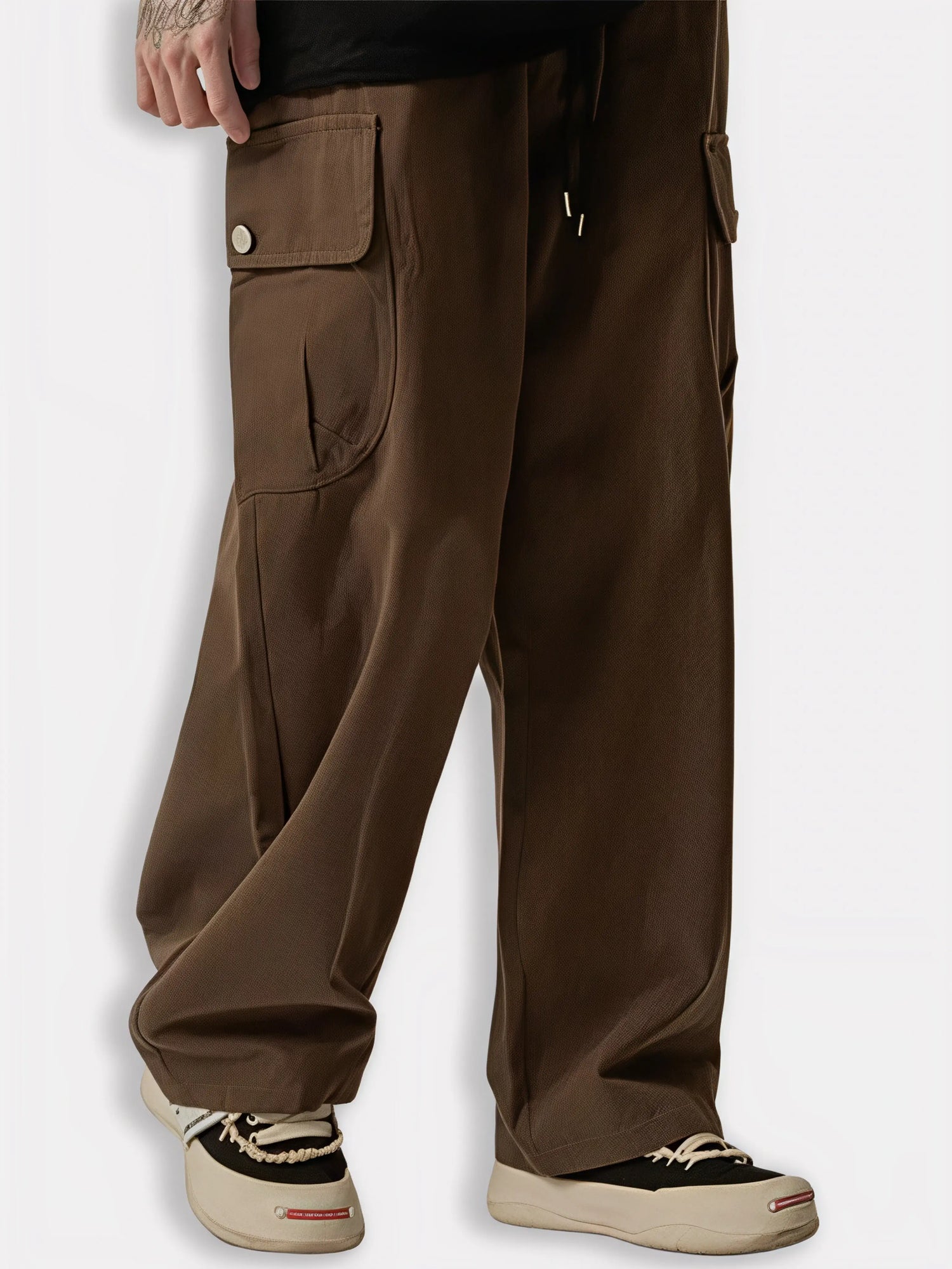 Pantalon Japonais Cargo en Coton