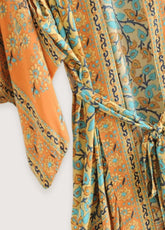 kimono orange Daisy Bohème