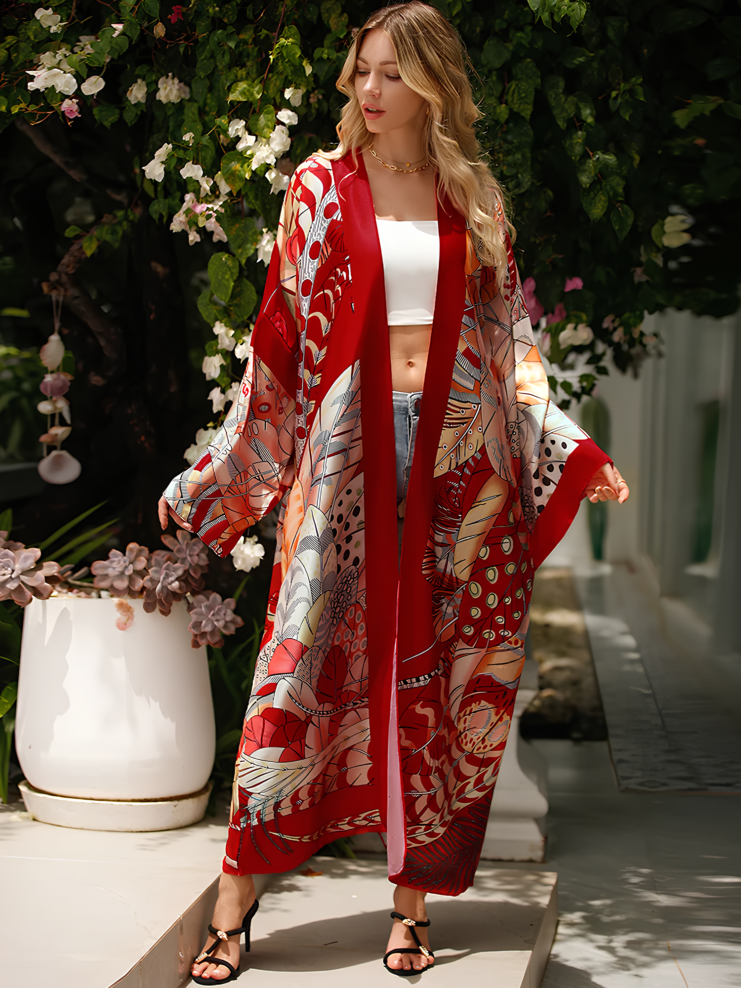 Kimono Plage long