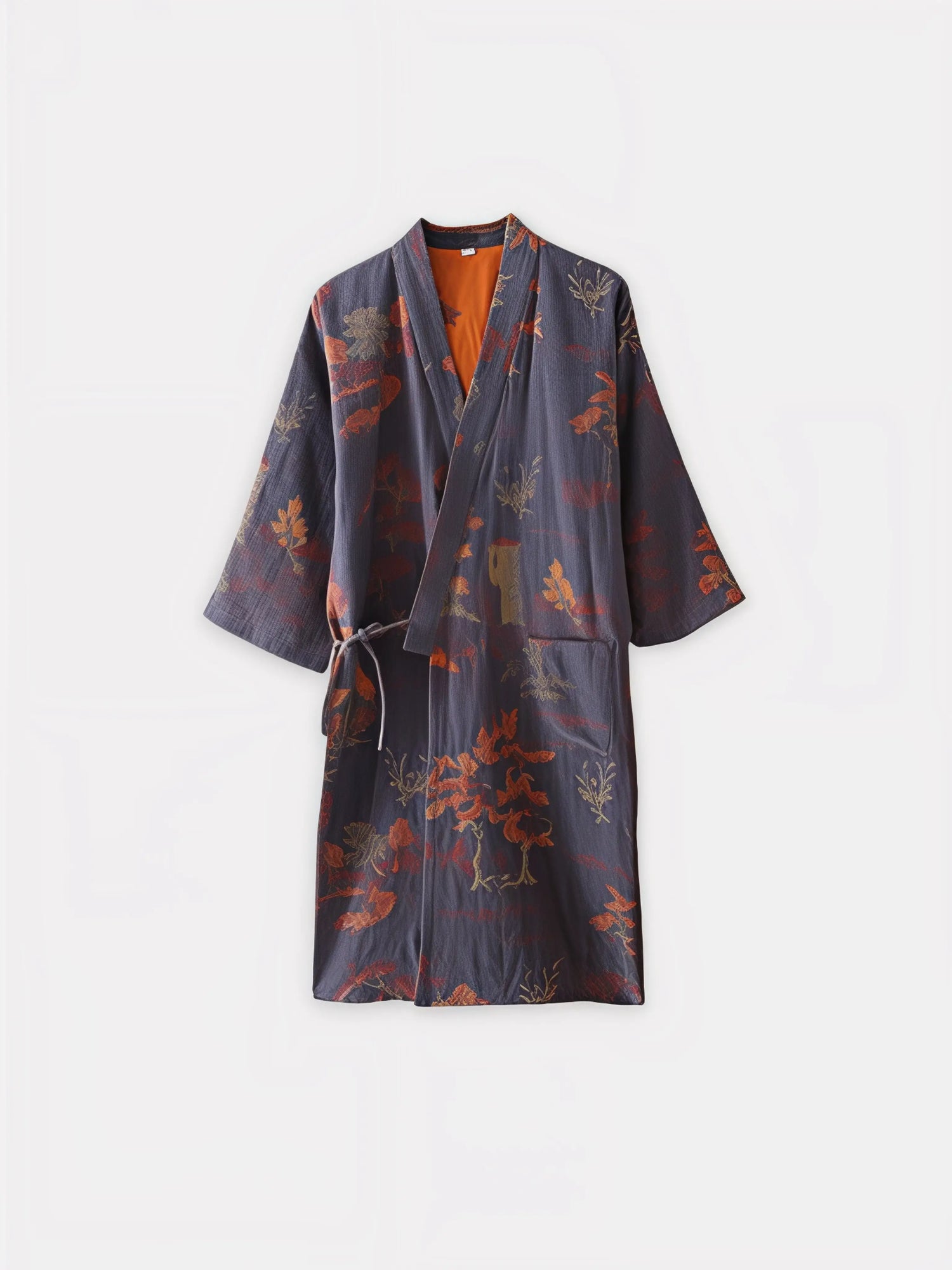 Peignoir Kimono Homme |Bleu Nuit