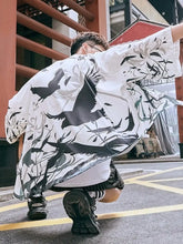 kimono léger style corbeau