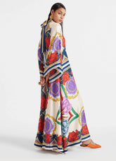 robe baroque réversible