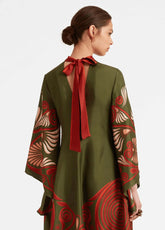 robe réversible motifs sauvages