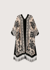 kimono crème et noir