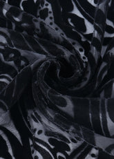 kimono noir élégant