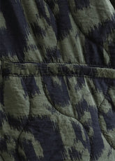 veste vert olive style kimono