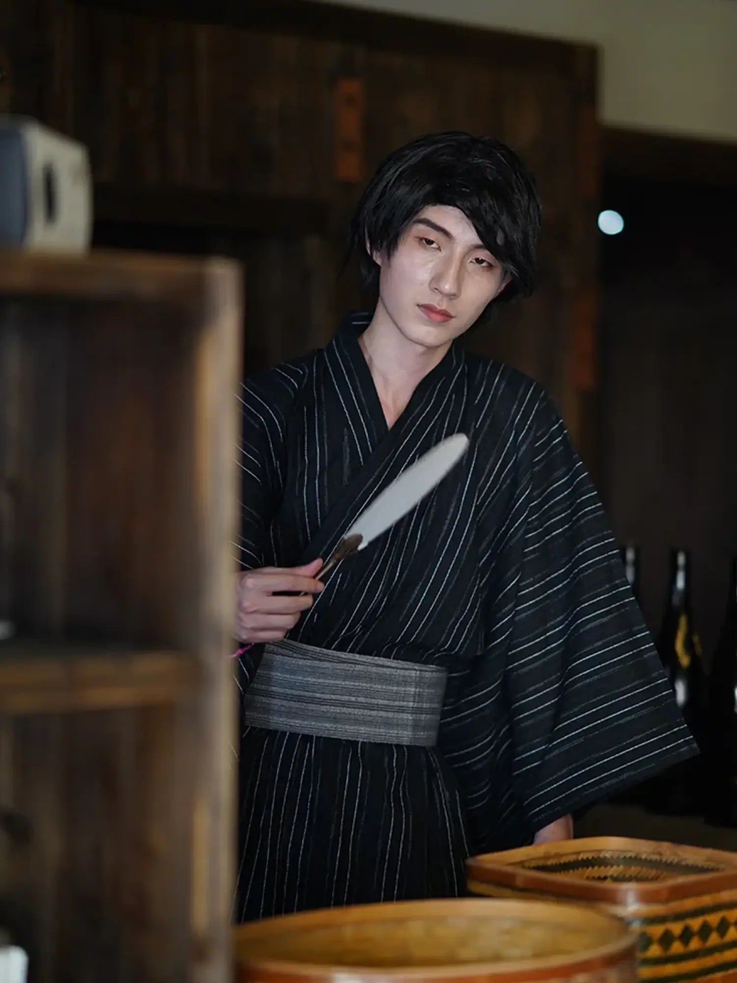 kimono zenray en coton doux pour le confort