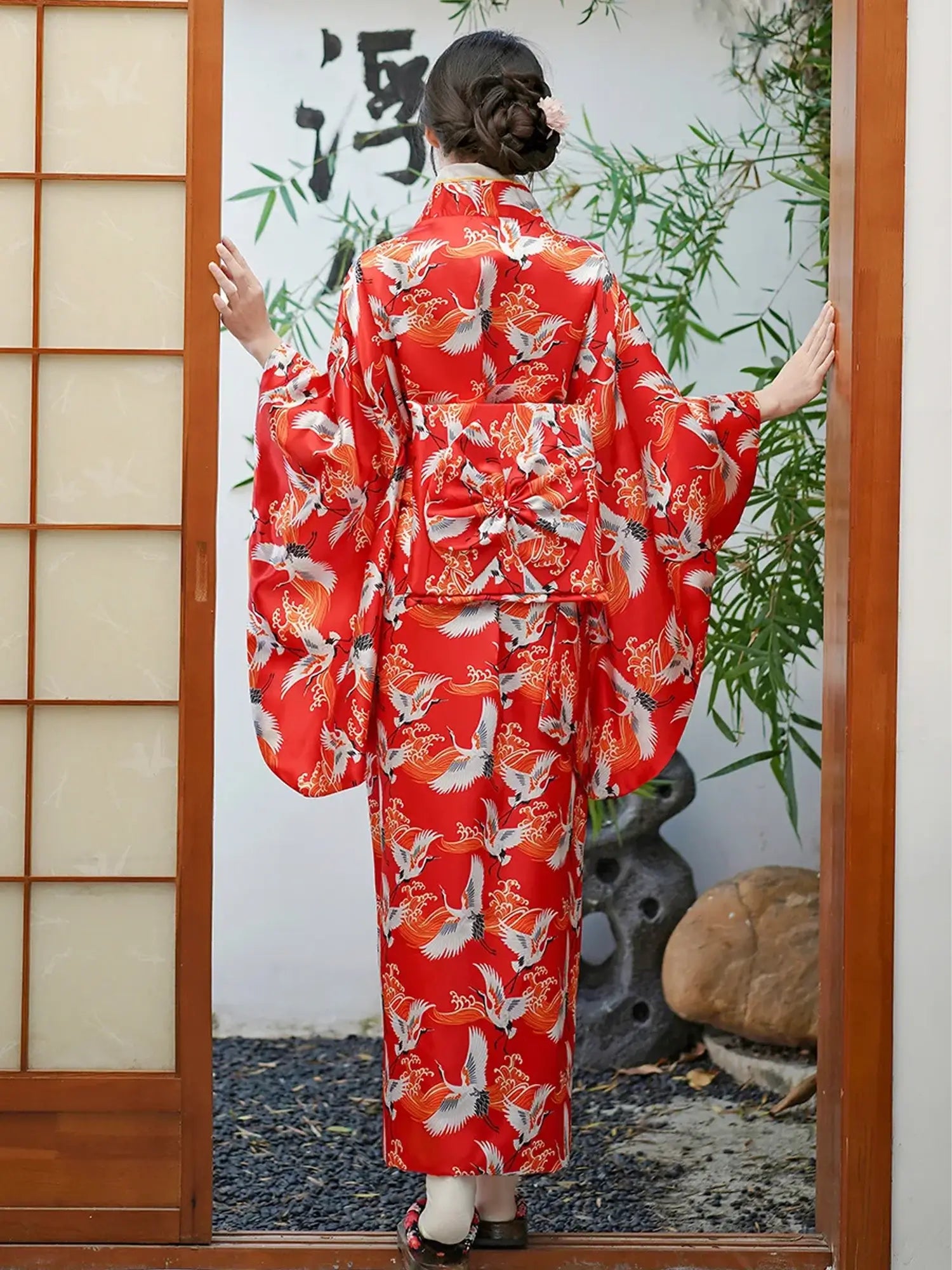 Kimono Japonais Tsuru