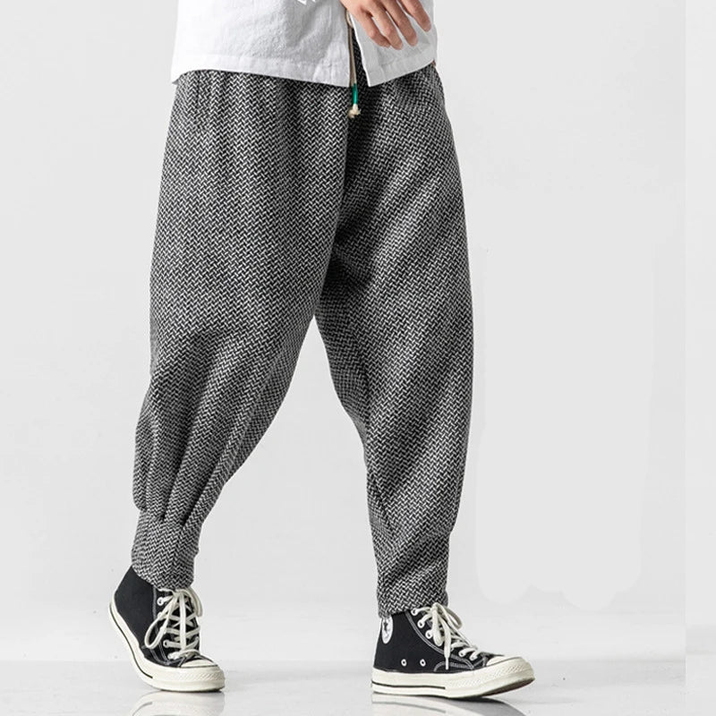 pantalon décontracté japonais confortable