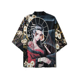 Haori | geisha au halo Noir