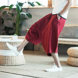 pantalon tendance japonais oversized pour hommes