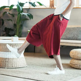 pantalon tendance japonais oversized pour hommes