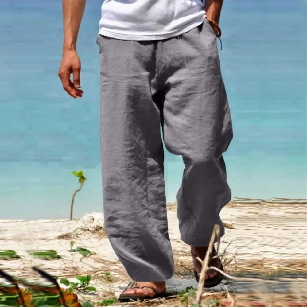 pantalon de plage homme style japonais
