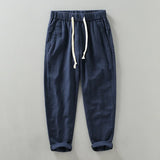 pantalon en lin décontracté pour hommes