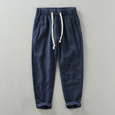 pantalon en lin décontracté pour hommes