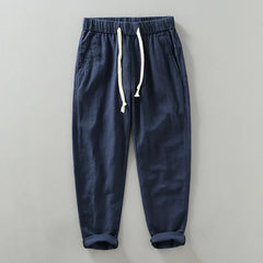 pantalon en lin décontracté pour hommes