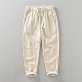 pantalon en lin pour homme idéal en été