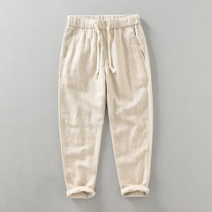 pantalon en lin pour homme idéal en été