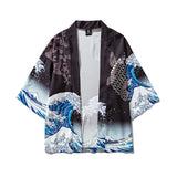 Haori | vague et carpe