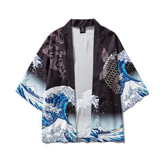 Haori | vague et carpe