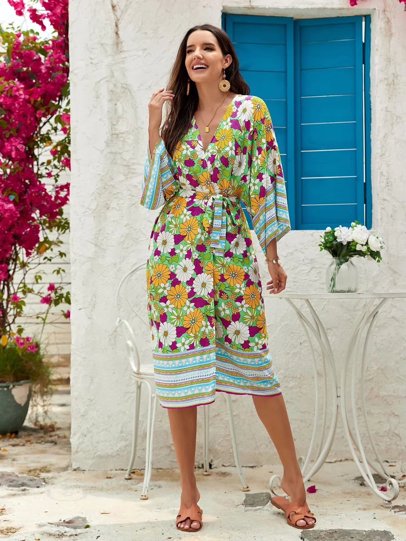 Kimono Floral PACK 10 8 13