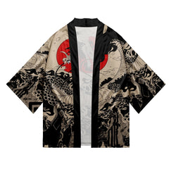 Haori | vague et koï irezumi