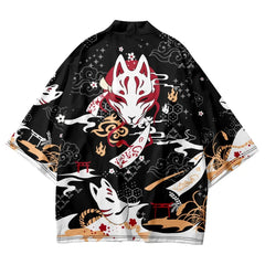 Haori | masques de renard