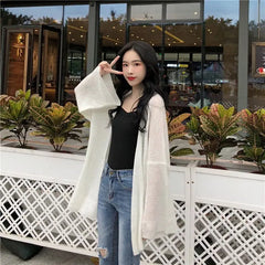 veste en kimono décontractée femme