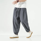 Pantalon Japonais À Rayures