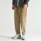 pantalon en toile style japonais
