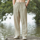 pantalon en lin léger pour l'été