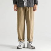Pantalon japonais confort homme coloris camel