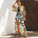 Kimono De Plage En Mousseline
