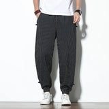 Pantalon En Lin Japonais