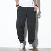 Pantalon En Lin Japonais