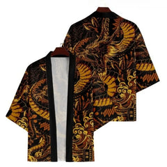 Haori | dragon doré