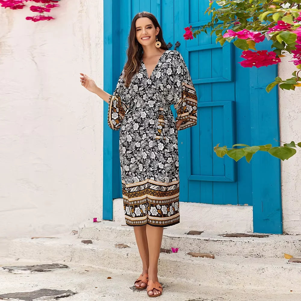 Kimono Floral PACK 10 8 13